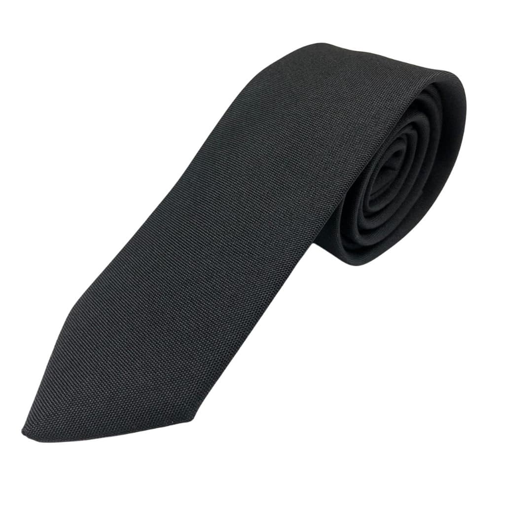 KIT COM 6 GRAVATAS PRETO OXFORD, CASAMENTOS, CONGRESSO, PADRINHOS E EVENTOS