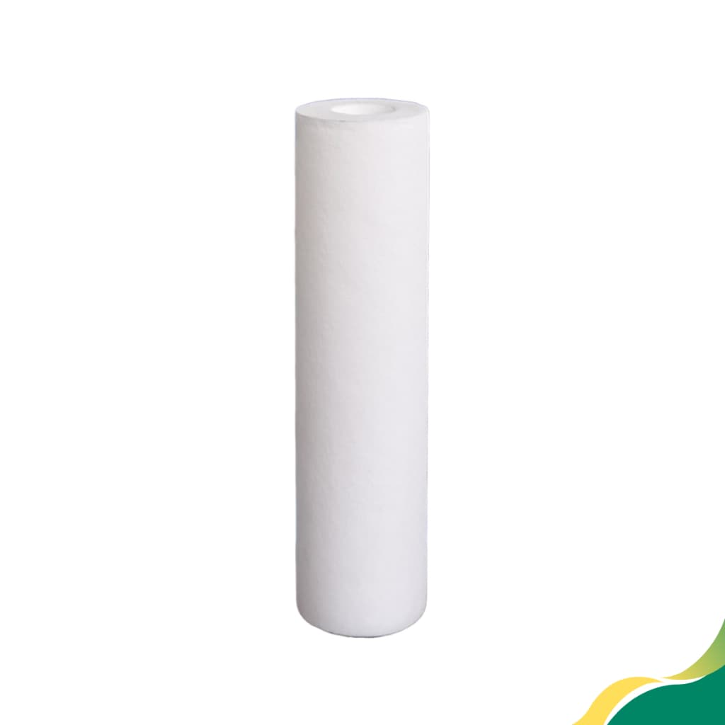 Refil de polipropileno para filtro cavalete, caixa d'água e pontos de uso 9 3/4"