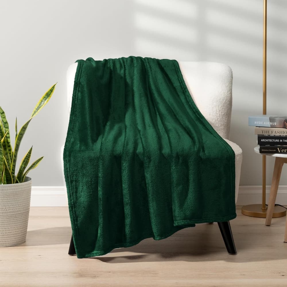 Manta de Microfibra Soft Plush para cama sofá pet e bebê 110cm x 150cm