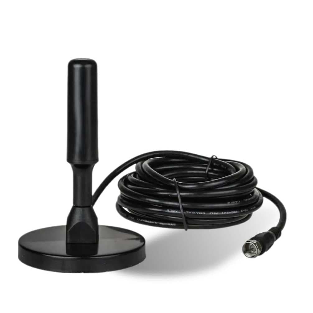 Antena Digital Para TV Televisor Televisão Conversor Dgital Cabo 5m Ambiente Interno E Externo 360° Longo Alcance Sinal