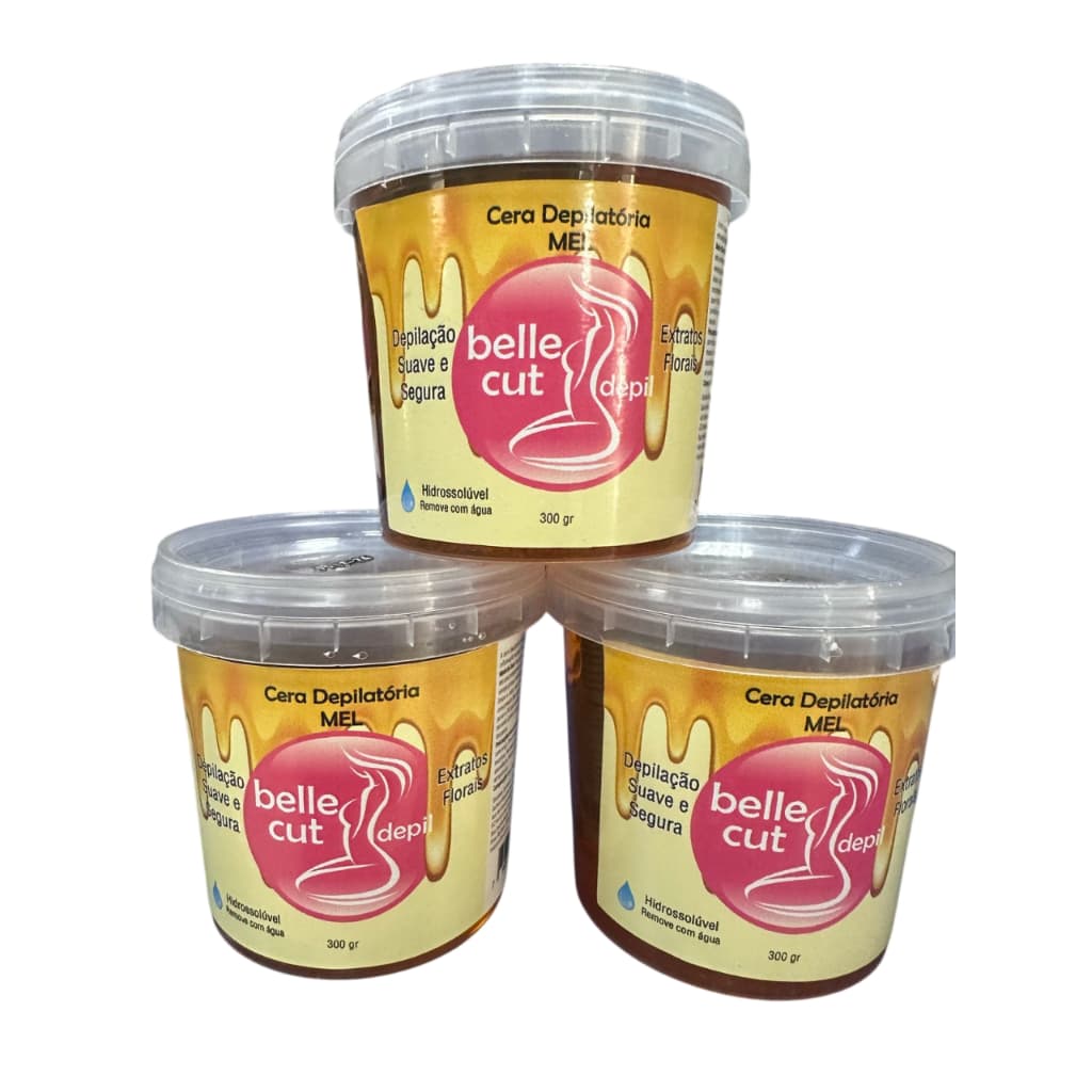 Cera Depilatória Quente Belle Cut 300g Hidrossoluvel Escolha seu Aroma