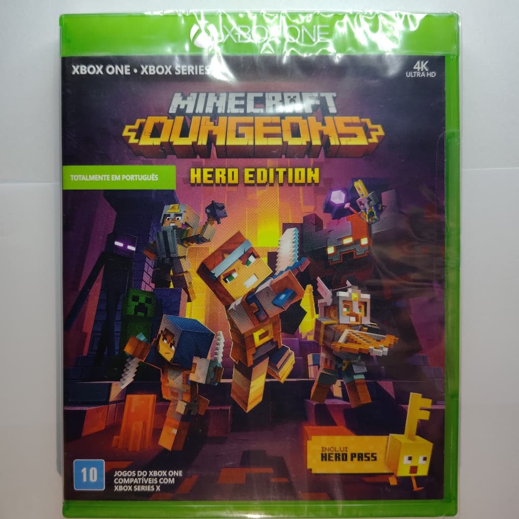 Minecraft Dungeons Hero Edition (Lacrado) Xbox