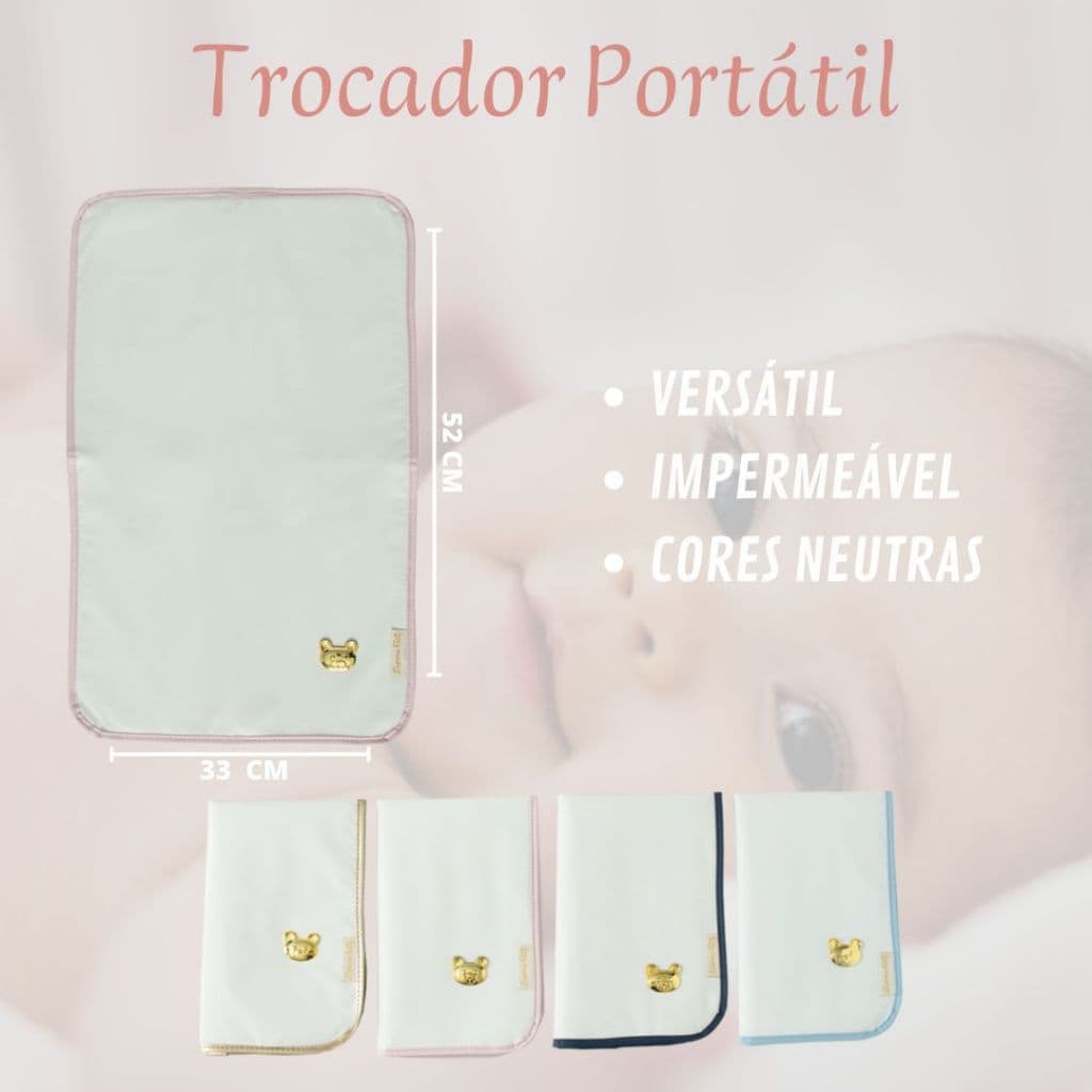 Trocador Portátil Maternidade Bebê