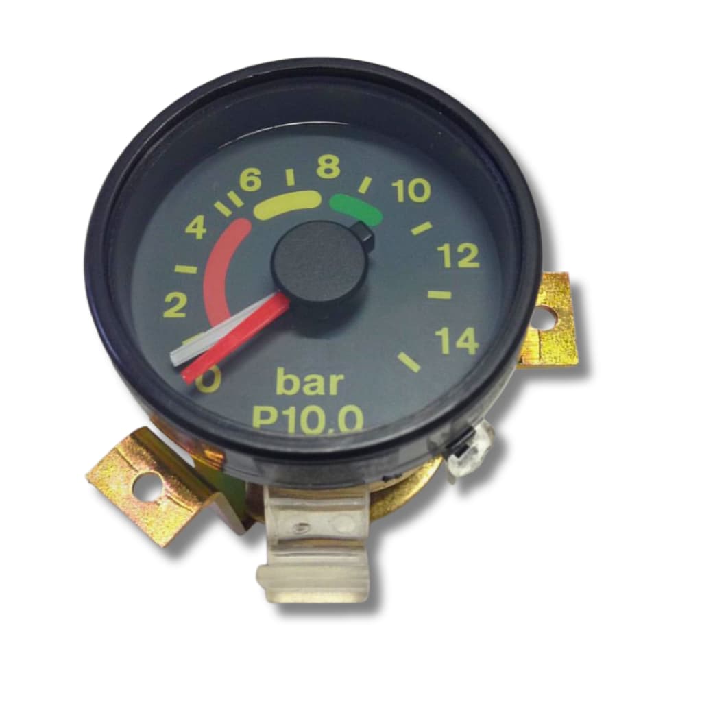 RELOGIO MANOMETRO PRESSAO AR 0-15 BAR MB 1620 1720 52MM