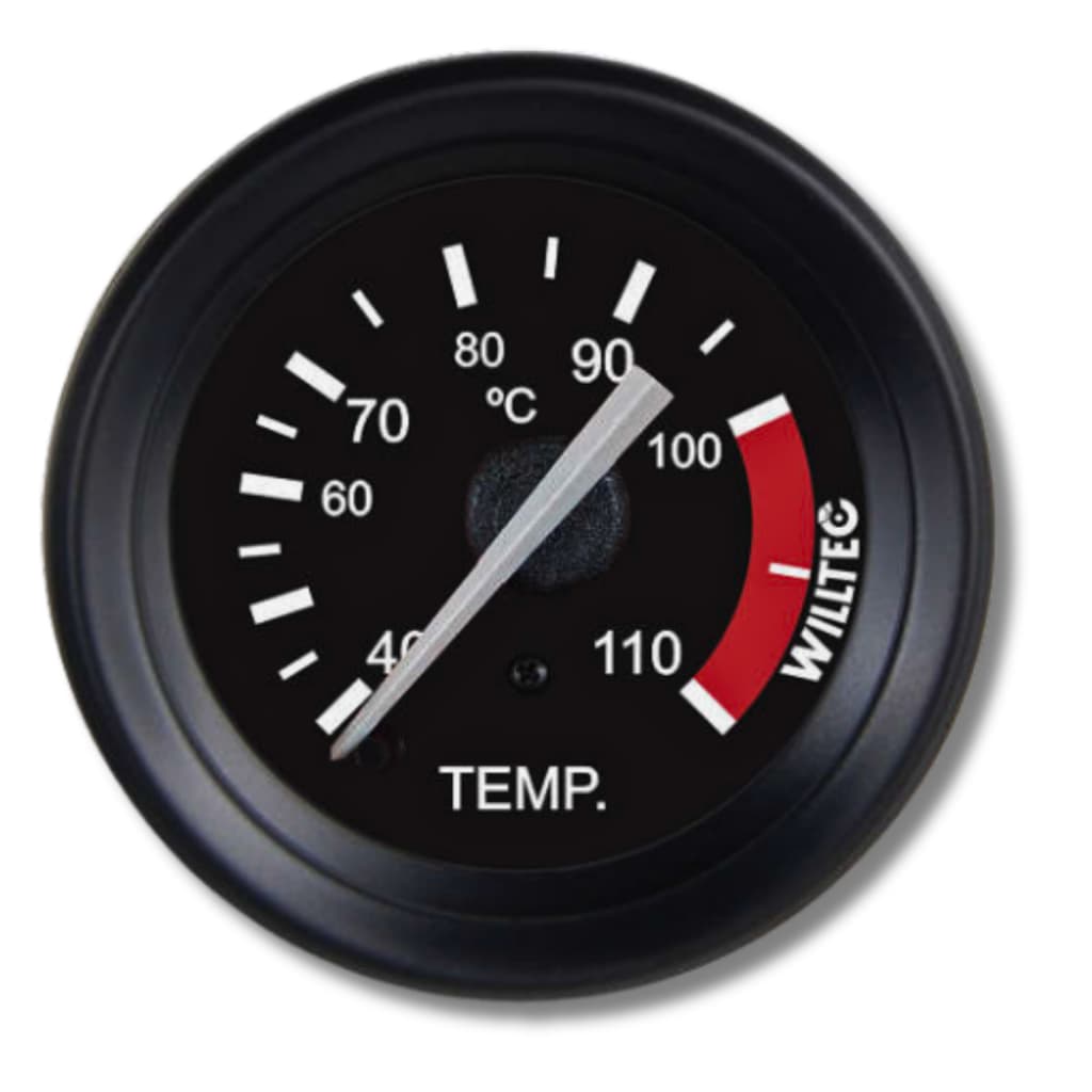 RELOGIO INDICADOR MARCADOR TEMPERATURA MB 1113 1513 CABO 6 METROS 60MM