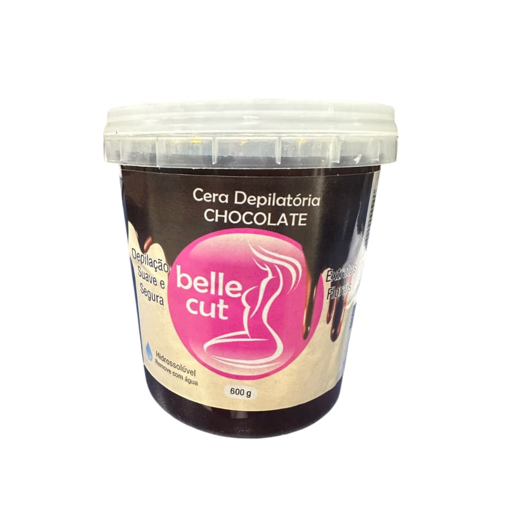 Cera Depilatória Quente 600g Belle Cut  Hidrossoluvel Escolha o Seu