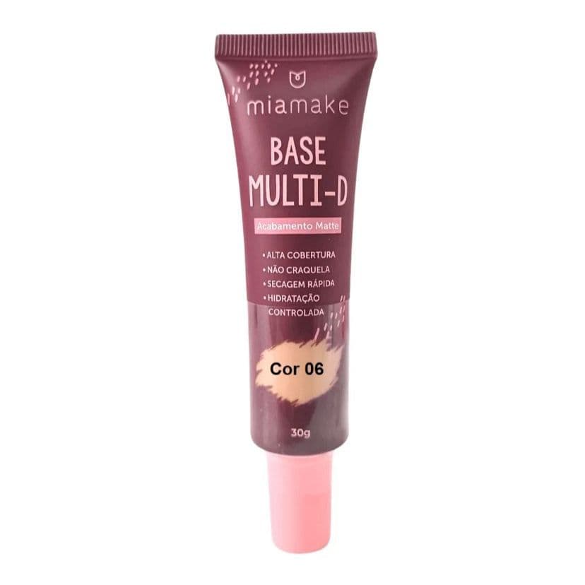 Mia Make Base Multi-D Acabamento Matte Cód:414