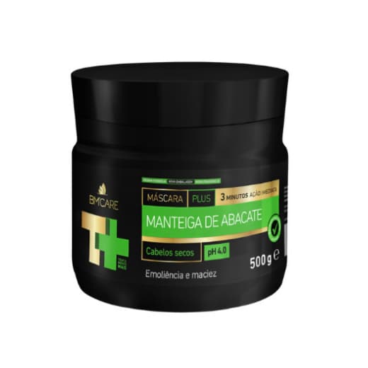 MÁSCARA CAPILAR DE HIDRATAÇÃO MANTEIGA DE ABACATE - BARRO MINAS 500G