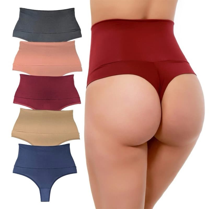 CINTA MODELADORA FIO DUPLO CÓS CINTA CALCINHA FAMININA COMPRESSAO ADULTO ZERO BARRIGA CONFORTO CÓS ALTO CINTURA ALTA CAL