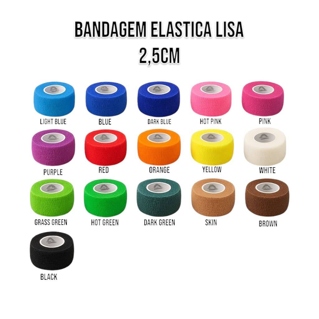 Bandagem Phantom HK 2,5cm Tattoo Tatuagem Demógrafo Pesca