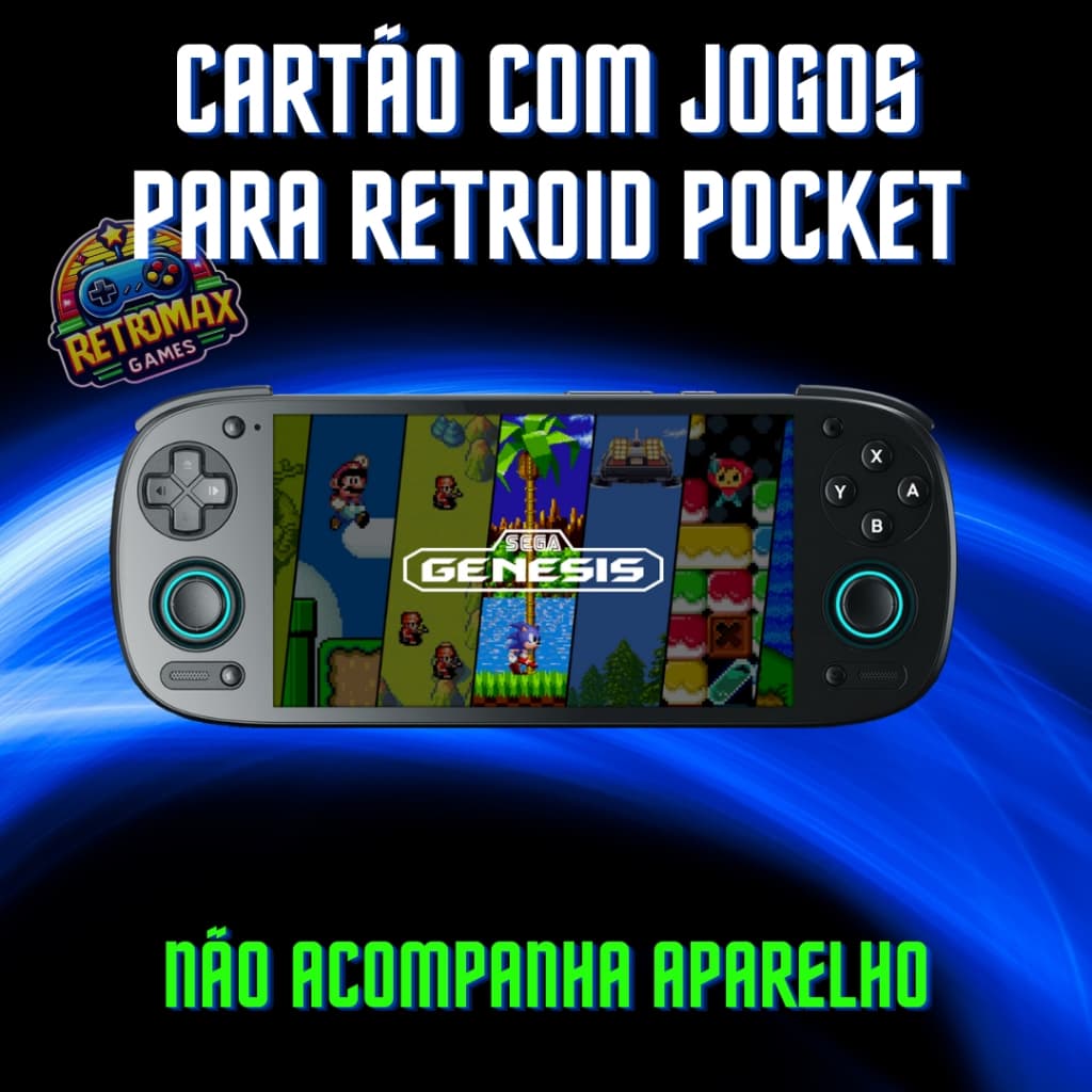 Cartão para Retroid Pocket 64gb 128gb 256gb