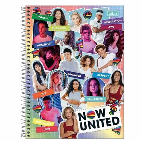 Caderno Now United Universitário - 1 Matéria - Tilibra