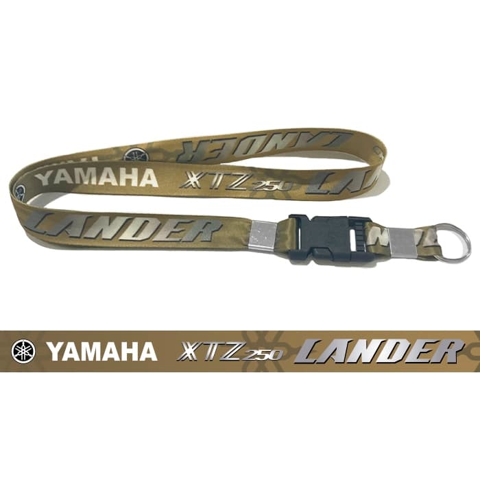 Chaveiro Cordão Com Fecho Moto Yamaha Lander