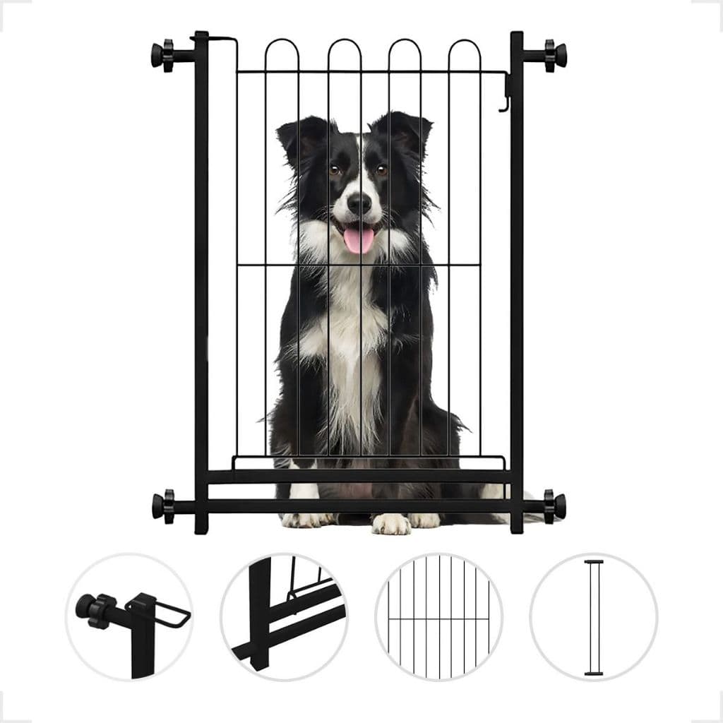 Grade Portão Proteção + Extensor Pet Cachorro 69 A 84 Cm Criança Cães