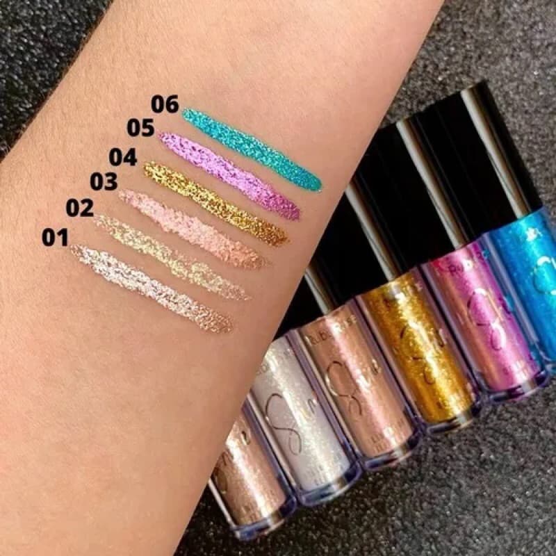 Delineador Shine Delineador Glitter RUBY ROSE