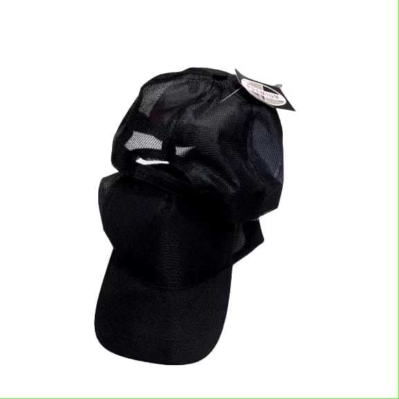Kits 10 Boné Liso Preto com Regulador De Telinha Bune