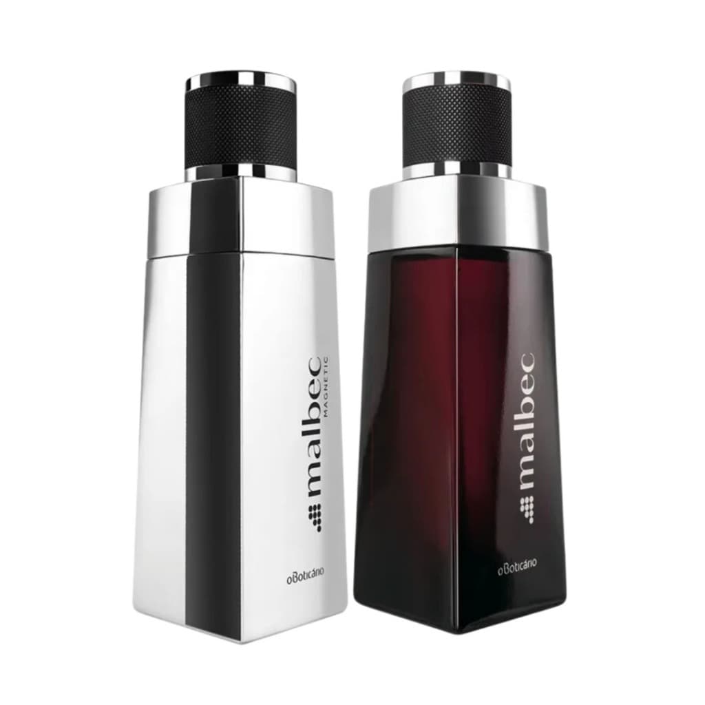 Kit Masculino Perfumes Tradicional Malbec e Malbec Magnetic 100ml Cada