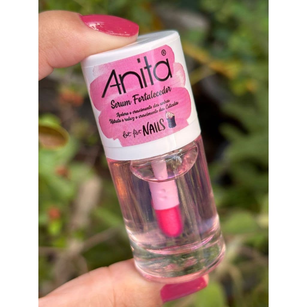 Anita Sérum Fortalecedor Acelera o Crescimento e reduz cutícula 10ml