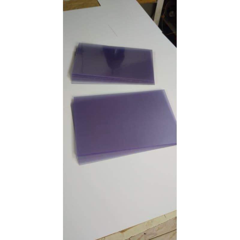 5  folhas de acetato 0,40 para base da silhouette