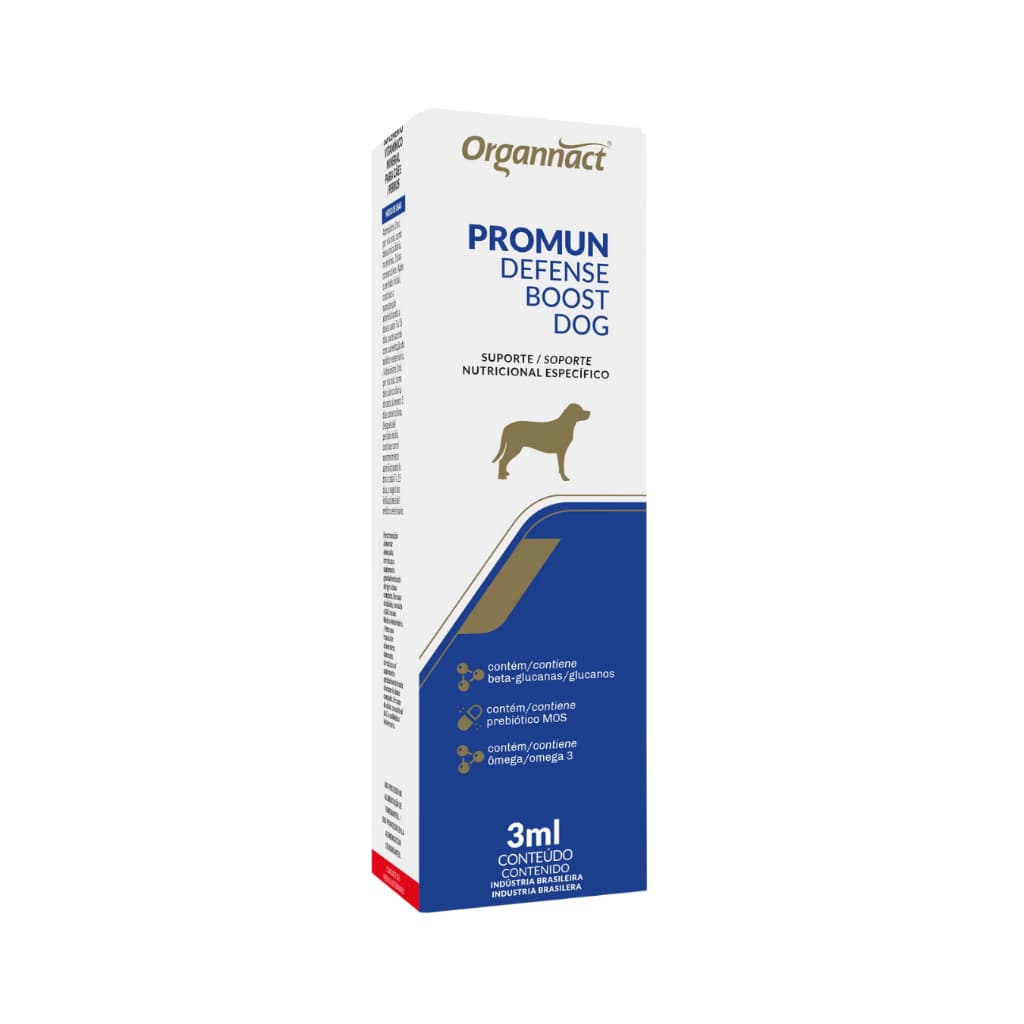 Promun Defense Boost Dog Suplemento Cães Organnact 3ml