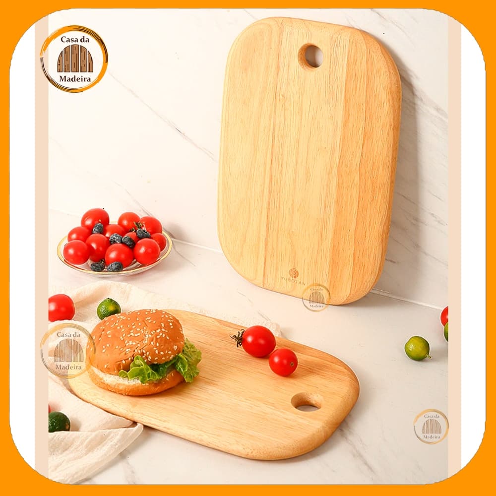 Tábua de Corte Madeira Carne Legumes Cozinha Pinus Carne