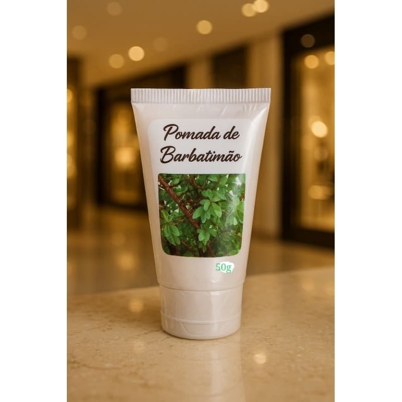 Creme em pomada barbatimao para pele.