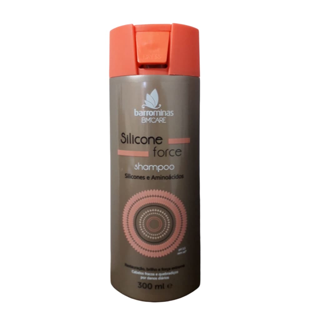 SHAMPOO SILICONE FORCE - BARRO MINAS 300ML