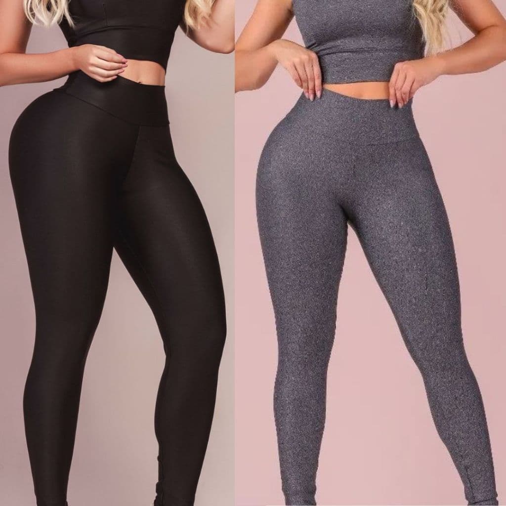 Calça Legging Feminina Avulsa - Legging Fitness Academia Cintura Alta