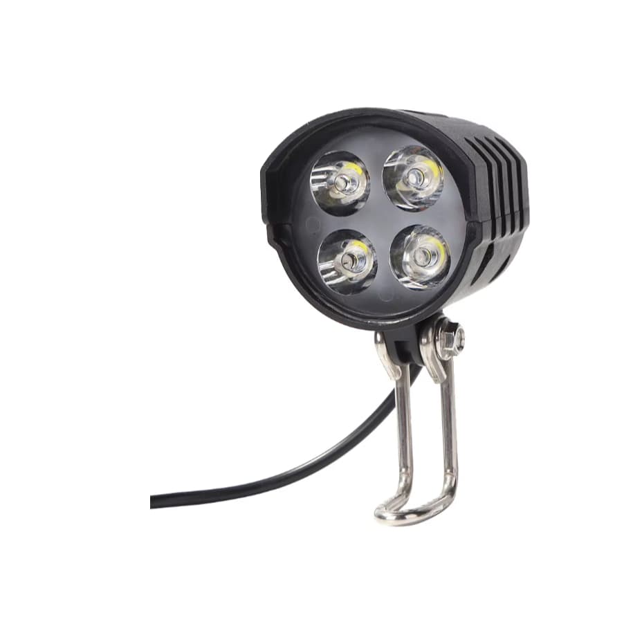 farol com buzina bicicleta eletrica 36v 48v 60v