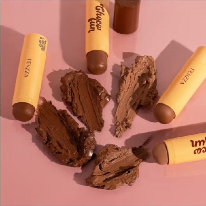 Kit contorno facial em stick linha CHOCO FUN FENZZA