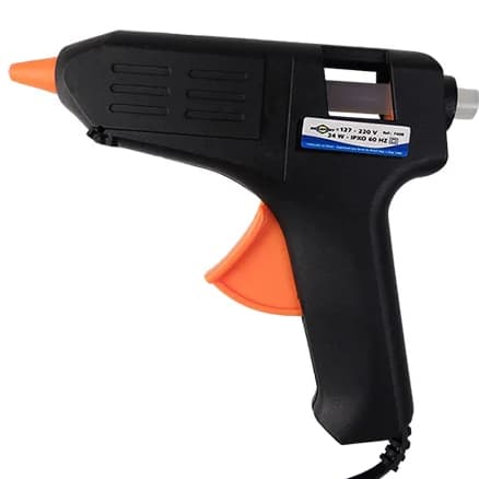 Pistola de Cola Bastão 24W Bivolt com 2 Bastões - Brasfort