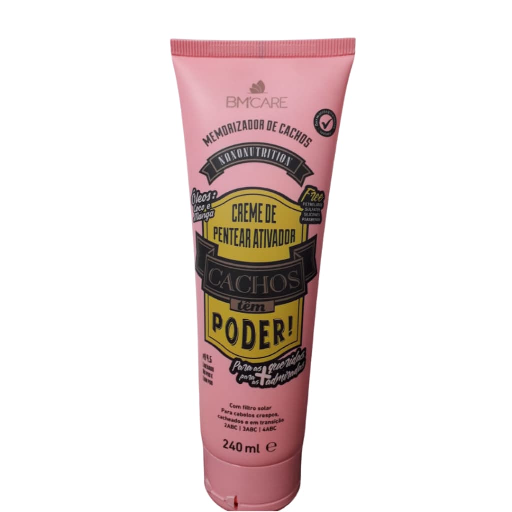 CREME DE PENTEAR CACHOS TEM PODER - BARRO MINAS 240ML