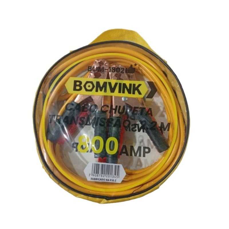 Cabo Chupeta Transmissão 2.2M 800 Amp - Bomvink