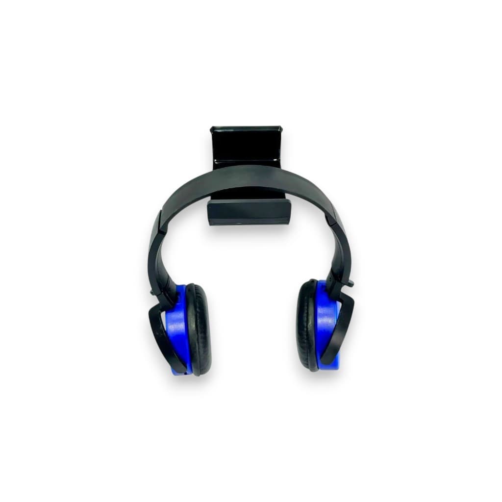 Suporte Gamer PAREDE em acrílico preto - Para Headset