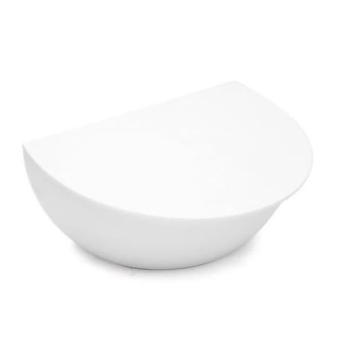 Saleiro Luna 480ML cor Branco Plástico Ou