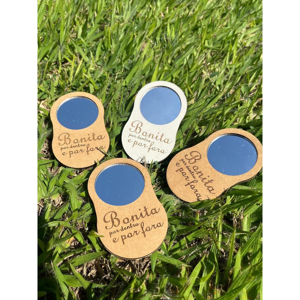 Espelho personalizado - Gravação a laser Personalizado