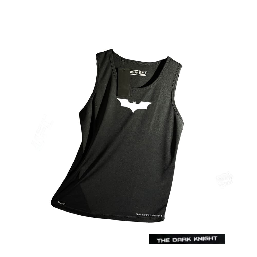 Regata Dry-Fit Masculina - BAT-MAN 02- Academia Corrida Crossfit Skate Basquete