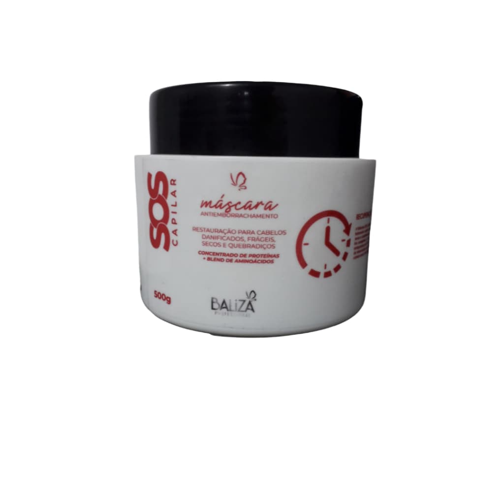 MASCARA SOS - ANTIEMBORRACHAMENTO 500G - BALIZA PROFISSIONAL
