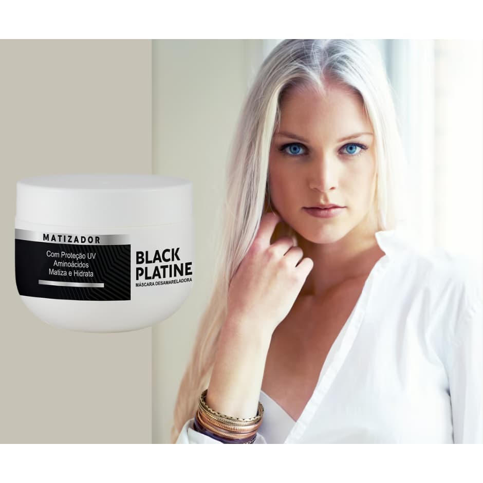 Máscara Matizadora Black Platine Maiden Professional 300 G