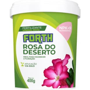 Fertilizante Forth Rosa do Deserto - NPK+9 Nutrientes - 400g