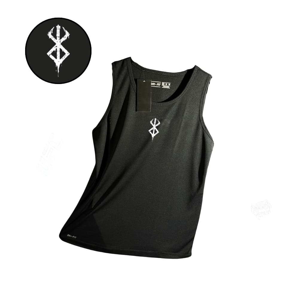 Regata Dry-Fit Masculina - BERSEKER 01 - Academia Corrida Crossfit Skate Basquete