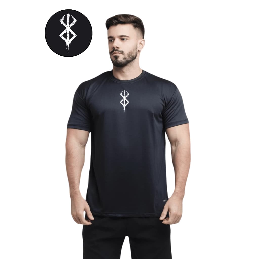 Camisa Dry Fit  Masculina -  Berserk 01-  Academia Corrida CrossFit Treinos Intensos