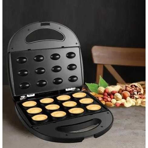 Máquina para fazer mini bolos - Bolinho de Nozes - 12 cavidades