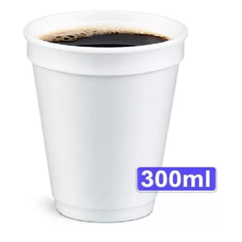 Copo isopor 300 ml com 100un