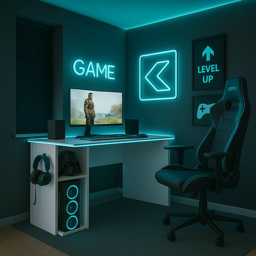 Mesa Escrivaninha Gamer Pc Escritorio