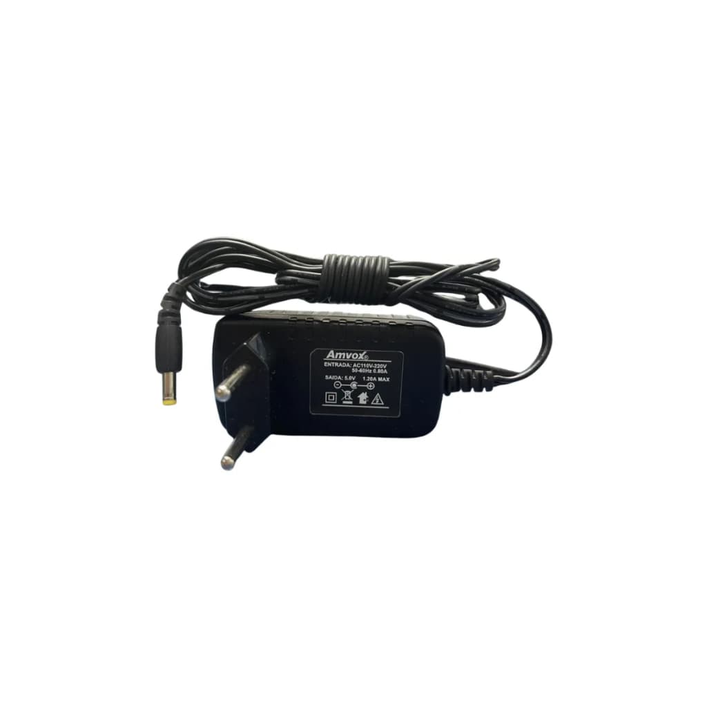 Fonte carregador 5v Caixa Amplificada Amvox Aca 221 Gigante II com NFE
