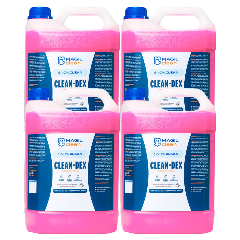 Kit Com 4 Solupan Alcalino Para Veículos Agrícolas 5 Litros
