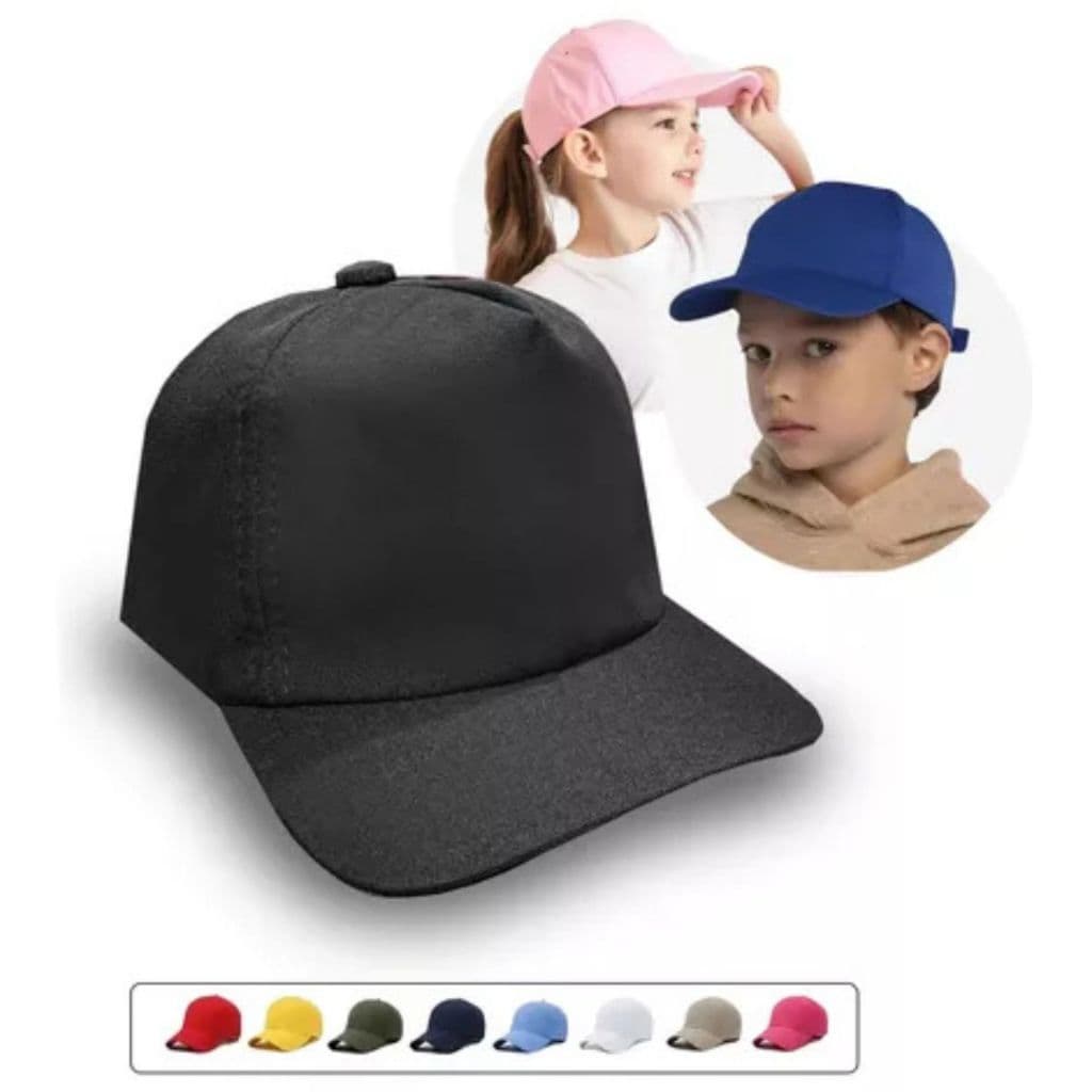Boné Infantil Liso Para Sol Criança Menino Menina Praia