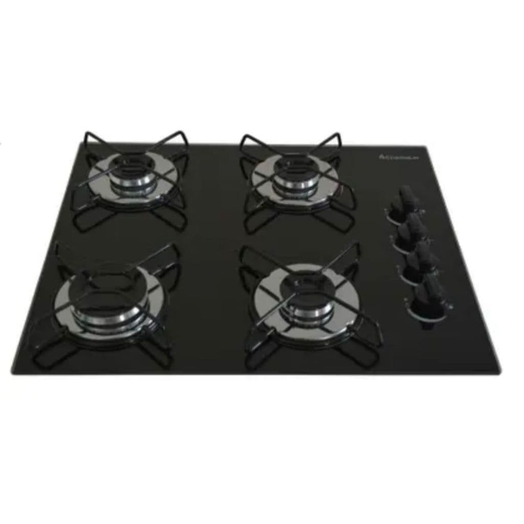 Fogão Cooktop 04 Bocas De Bancada Bivolt