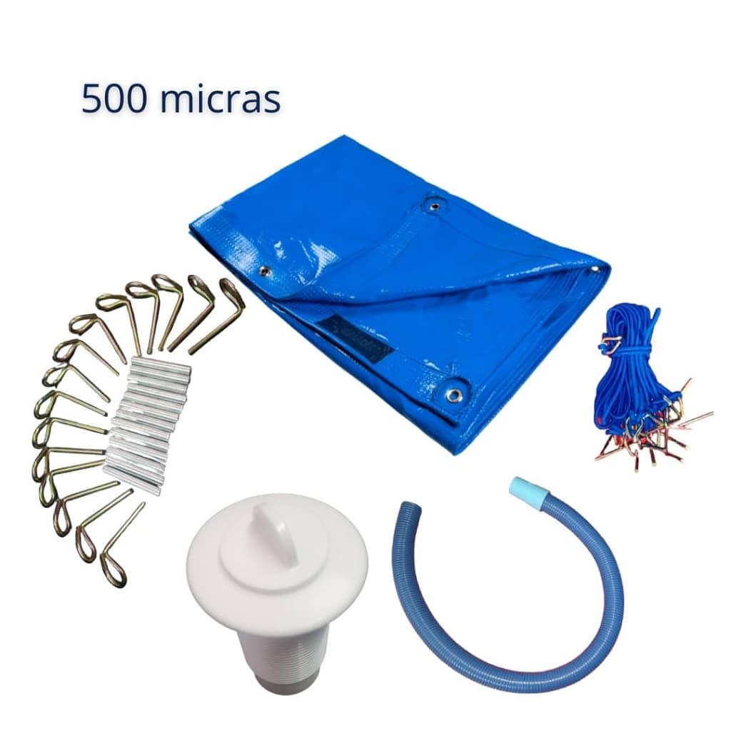 Capa de proteção para piscina-5,05x2,45/2,3x1,05 Acquacapas2